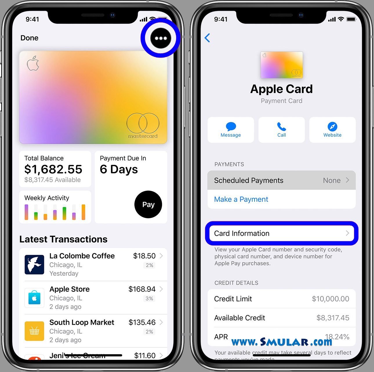 apple card cvv code