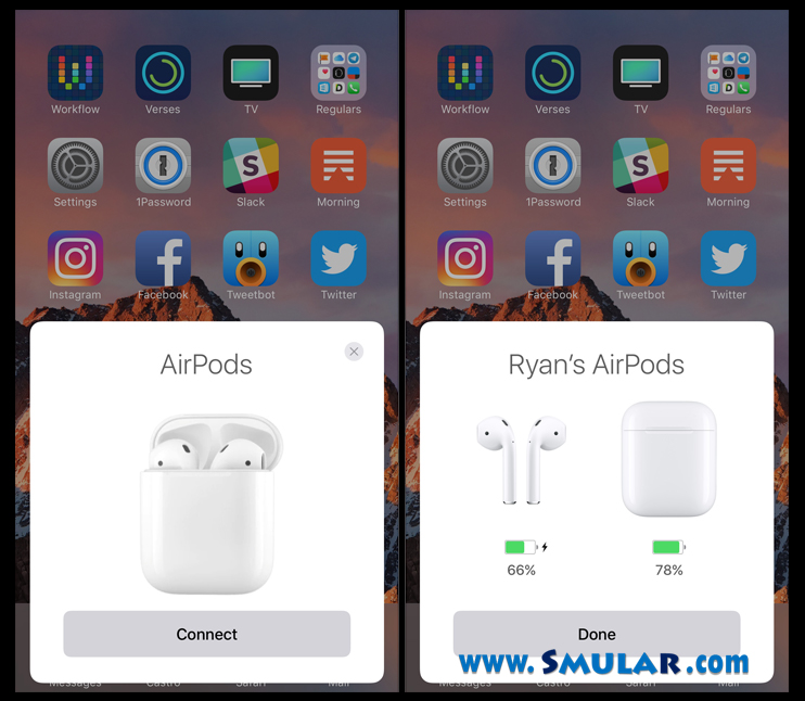 how to connect airpods to iphone