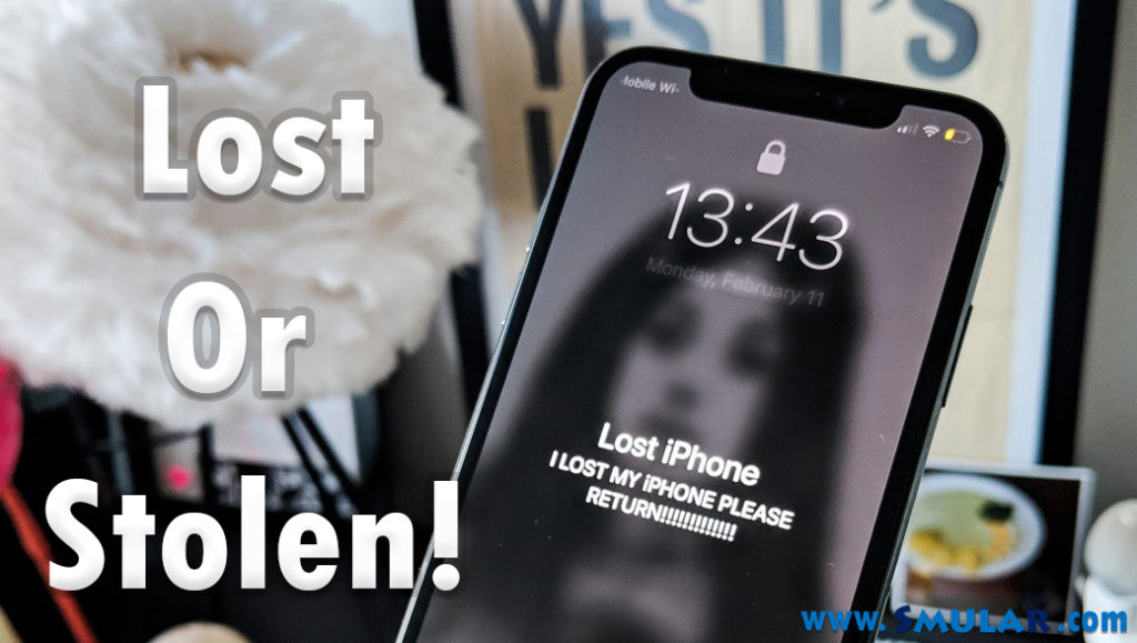 iphone lost or stolen
