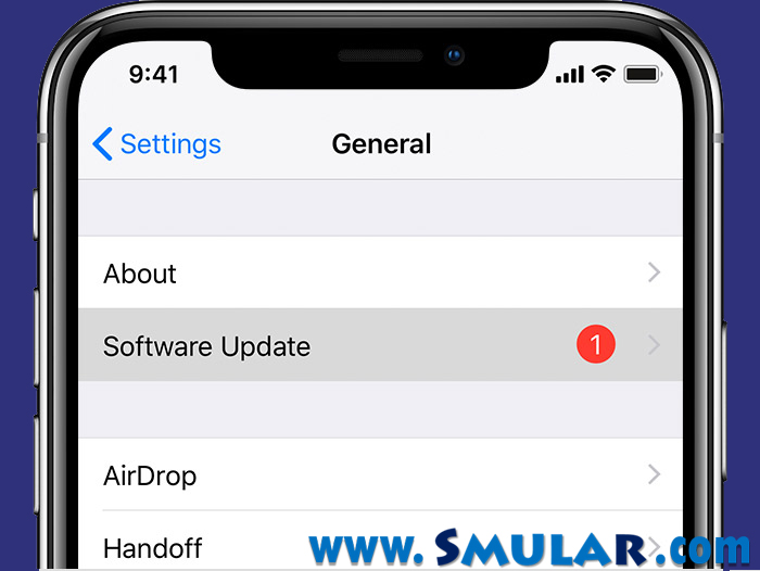 iphone software update