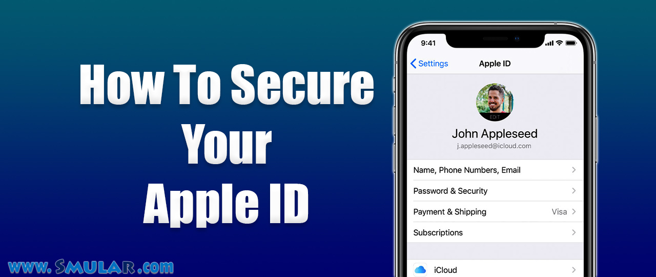 how to secure apple id