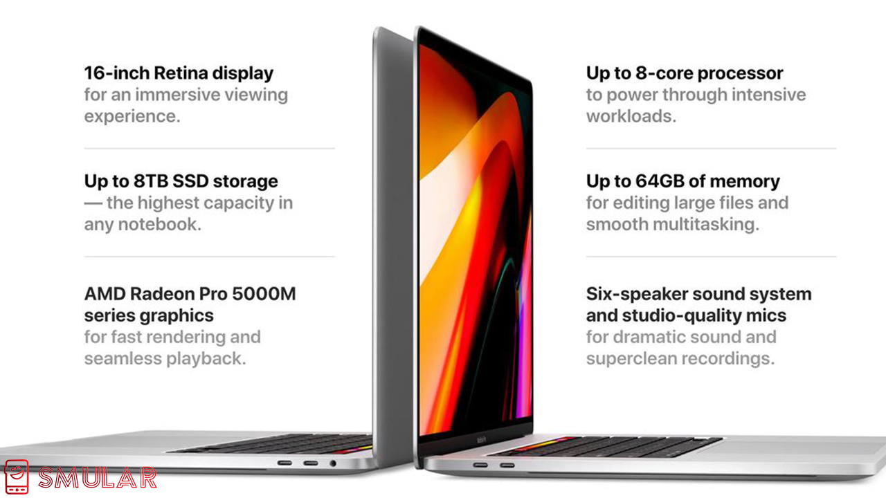 16 inch macbook pro specs